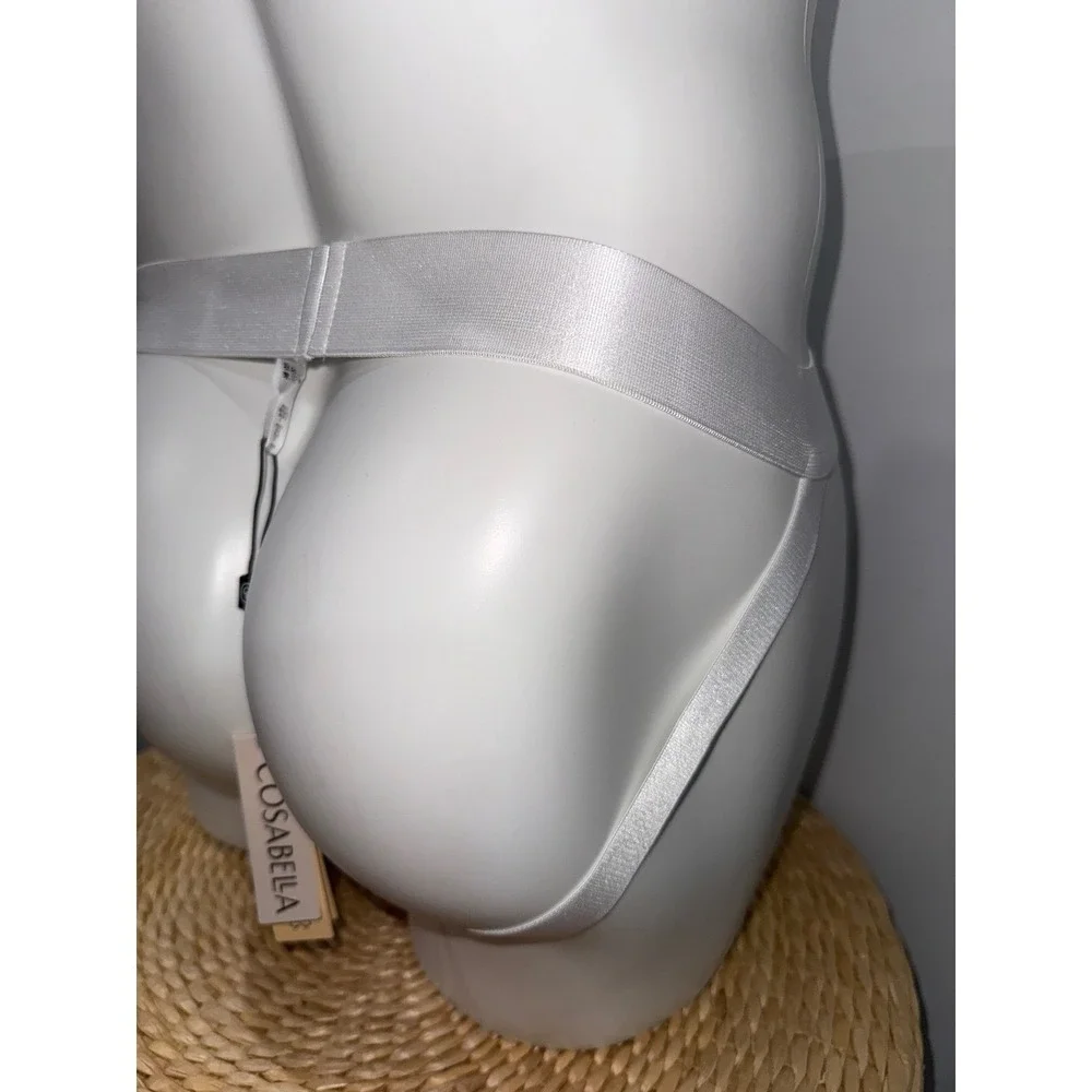 Cosabella Honeymoon White Lace Jock Strap Luxury‎ Collection Size L
